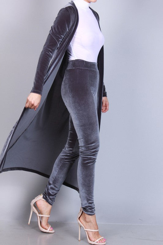Velvet Grey Set, Bottoms - Style Dirty