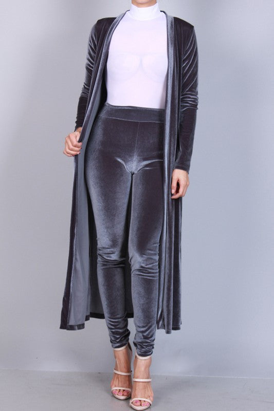 Velvet Grey Set, Bottoms - Style Dirty