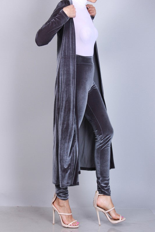 Velvet Grey Set, Bottoms - Style Dirty