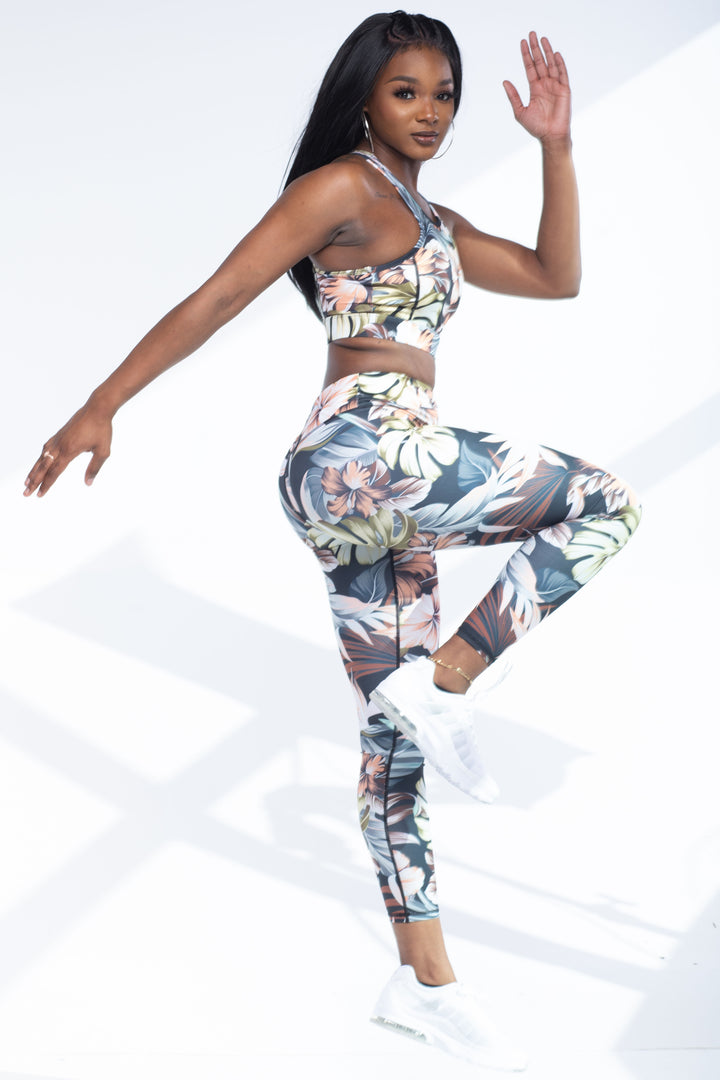 Blue Island Two Piece Activewear Set