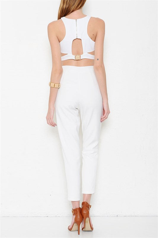 Spring White Outfit, Bottoms - Style Dirty